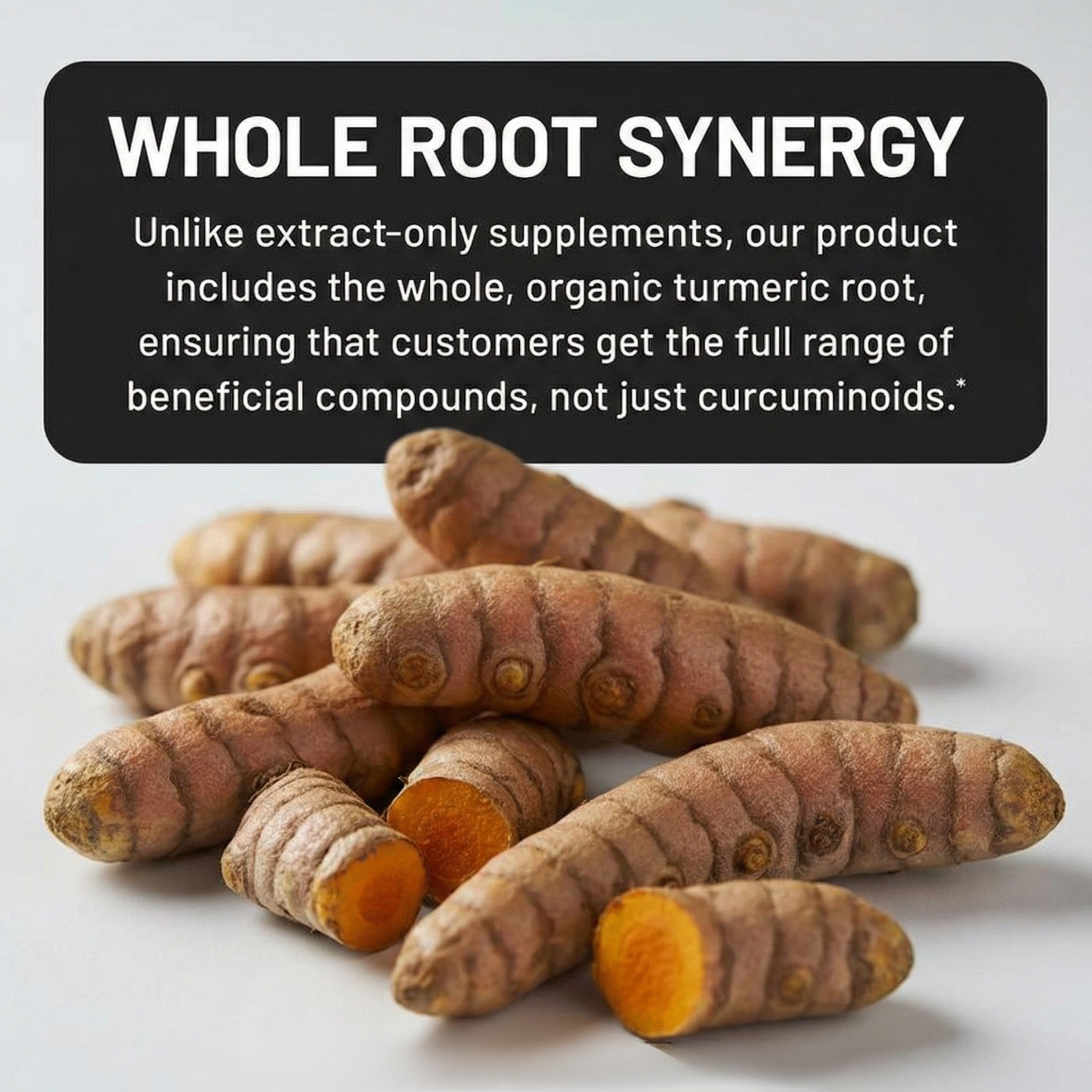 Frozana™ Turmeric Curcumin - Clinical-Grade 95% Curcuminoids with BioPerine